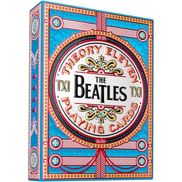 The Beatles Playing Cards Blue