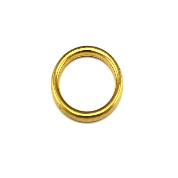 5 Round Rings 33 x 4 mm Pure Brass Round Ring O Ring Round Ring