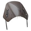 Headlight Screen Meter Visor Bikini Cowl Smoke Honda Universal
