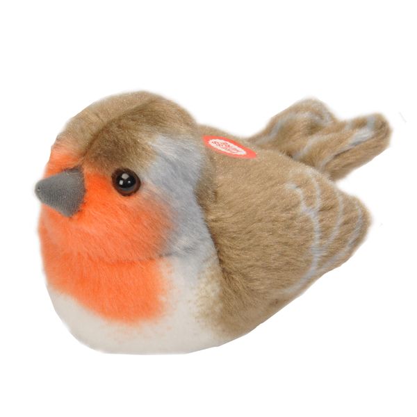 Wild Republic BIRD19490 RED Breast Plush Toy, Multi-Colour , 5 x 5 x 4 inches