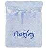 Grehge ersonalised Blanket Embroidered Name (Blue)