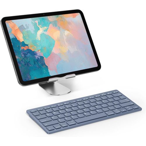 OMOTON Bluetooth Keyboard for iPad 10th Generation, iPad 10.2 (9th/8th/7th), iPad Pro 13/12.9/11 inch, iPad Air 13/11 inch, iPad Air 5th/4th Gen, iPad Mini and More Bluetooth Enabled Devices, Blue
