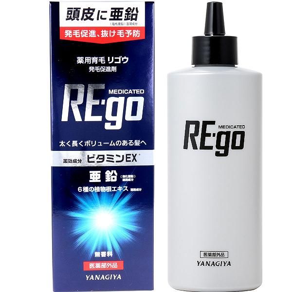 Medicinal hair growth, Rigou, hair growth promoter, 190mL, Yanagiya, medicinal hair growth agent, weak acidity, hair growth promotion, Yanagiya Honten, hair loss prevention, main body, fragrance-free, hair growth