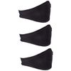 Norman 3-Pack Reusable Black Face Masks - Kids