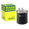 MANN-FILTER WK 820/1 Kraftstofffilter - für Pkw + Transporter