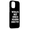 iPhone 12 mini World's Best Speech Hearing Director Case