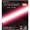 Nittaku NR-8558 Table Tennis Rubber Warrest Tsub Height Red Thin