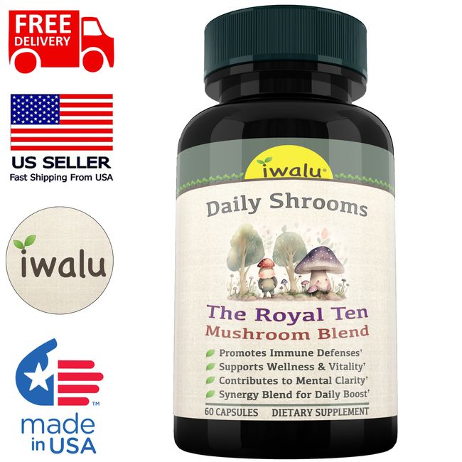 Suplemento Cordyceps Mezcla Adrenal Apoyo Control Cortisol Envio Gratis USA