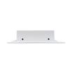 12" Linear Slot Diffuser - (2 Slot) Double Slot - White Decorative Air Vent - Mo