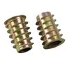 100pcs Hex Drive Wood Screw Inserts Nuts Set M4 M5 M6 M8 M10 Assortment Thread