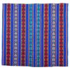 Shamans Market Peruvian Woven Throw Blue