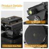 Soonpho M4 Motorized Rotating Panoramic Tripod Head, Remote Control Pan Tilt ...
