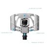 Crank Brothers 450721-03 Mallet 2 Silver Spring Pedal