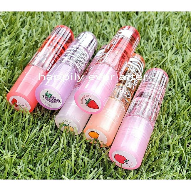 BR Lip Glow - 6 PCs Kissing Fruit Gloss Set - NEW & Authentic! US SELLER