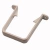 65mm Drain Pipe Down Pipe Rainwater Clip Square White Stand Off