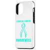 iPhone 14 Pro Simple quote minimalist Cervical Cancer Awareness Case