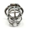 Bondage Masters Male Chastity Device, Max-Secure Cage, Silver