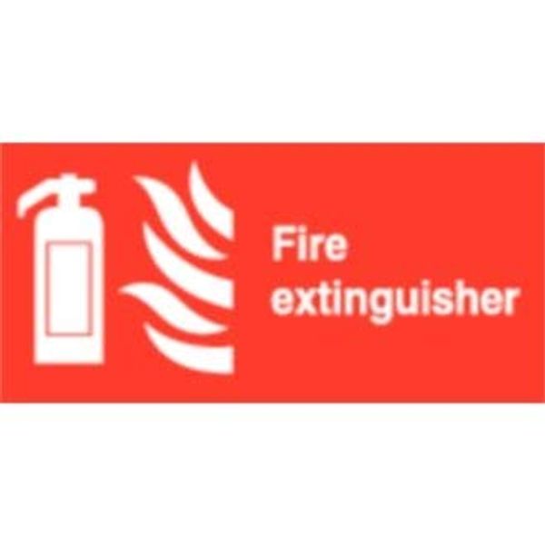 Stalwart W226 Fire Extinguisher Symbol Sign