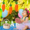 Ohnngbby 5pcs Easter Carrot Paper Lanterns, Easter Decorations, Folding Easter Crafts For Kids Easter Hanging Decorations, Easter Tree Decorations, Spring Decorations, Reusable Giant Easter Carrots