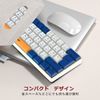Wired Mechanical Keyboard, Red Axis, Gaming Keyboard, Numeric Keyboard, RGB Backlight, MacOS, Windows, iOS, Android Compatible, English Sequence, 60% Compact, Type C, USB Connection, Waterproof, 19