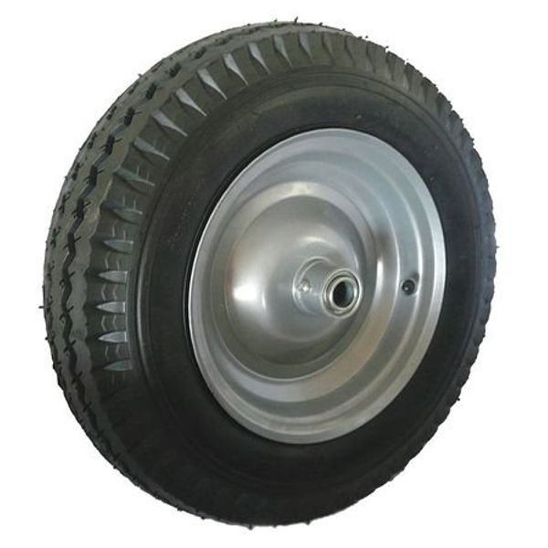 Pneumatic Wheel, 14 In, 565 lb