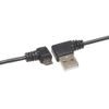 KAUMO Coiled Cable, Curl Cable, Micro USB L-Terminal (USB-A/micro-B)