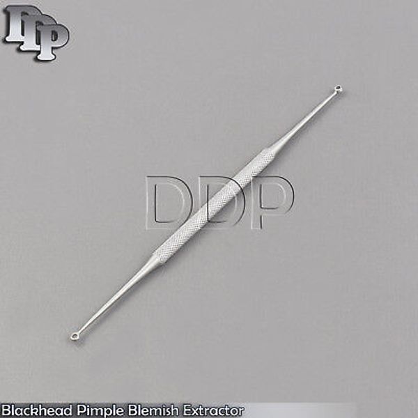 Comedone Needle Pimple Spot Blemish Extractor Remover Blackhead Cleaner Tools