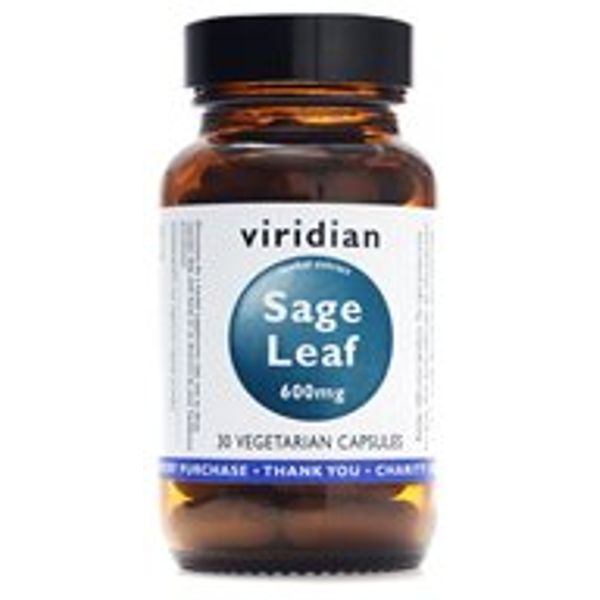 Sage Leaf 600mg 90 Veg caps