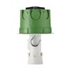 Debflex 718945 DCL Pack Electrical Box with Hook for Masonry B22 Green