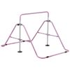 Gymnastics Training Bar Folding Adjustable Height Expandable Horizontal Bars Gym