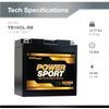 YB16CL-BS Battery Replacement for CB16CL-B, AB16CLB, YUAM2S6CL