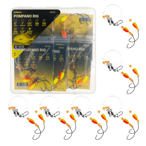 Xubbwov Pompano Rig (Kahle Hooks #2)