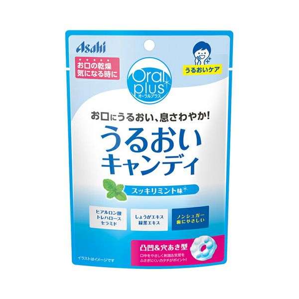 Oral Plus Moisture Candy, Refreshing Mint Flavor / 600646 57g 1 bag