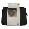 Case Logic 12" Neoprene Sleeve Bag W/Pocket Black For Chromebook, Tablet, iPad