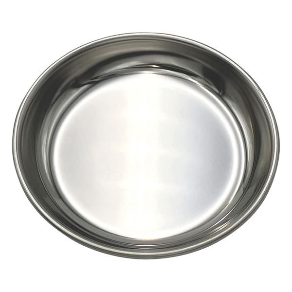 Sun Diamond Stainless Steel Round Dish Shallow Type 60φmm