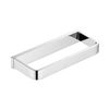 Flybath Towel Ring Holder Solid Brass Polished Chrome Finish Bathroom Square Accessories Wall Mounted