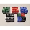 20x Battletech Stats Modifier Dice / Color Coded Walk Run Jump & Special Movement Dice
