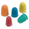 Pack of 5 Assorted Rubber Thimbles Thimblettes Thimblette sizes 00 0 1 2 & 3