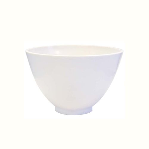 APPEARUS Flexible Rubber Mask Mixing Bowl for DIY Spa Facial Treatments | Ideal for Skin Care, Beauty Masks & Home Spa Essentials (White, Large)