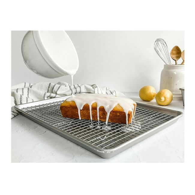  USA Pan X-Large Bakeable Nonstick Cooling Rack, XL