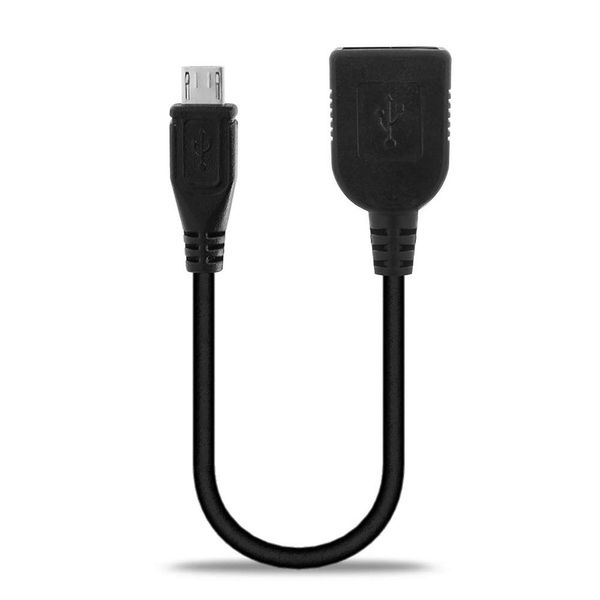 subtel OTG Cable Adapter Micro USB Compatible for Google Nexus 7 / Nexus 9 / Nexus 10 OTG 2.0 On The Go USB Host Cable 15cm - Black