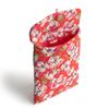 Vera Bradley Large Envelope Tech Sleeve, Nylon, Swirling Poppies
