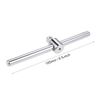 sourcing map 2 Pcs 3/8" Drive Sliding Wrench Breaker Bar T-Handle Socket Hand Tool