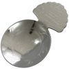 Tomiwoody tea server shell (Silver)