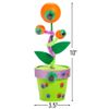 Fun Express Halloween Eyeball Flowerpot Craft Kit - Makes 6