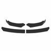 Front Bumper Lip Spoiler Splitter Boby Kit+ Strut Rods For Chrysler 300 SRT8 US