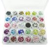 irogel irojeru Acrylic Rhinestone Mega Set Minute Large Capacity with Case