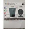 Voice Activated Smart Security System and camera  Black 