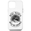 iPhone 12 Pro Max Airplane Pilot Glider Plane Vintage Real Pilots Need No Case