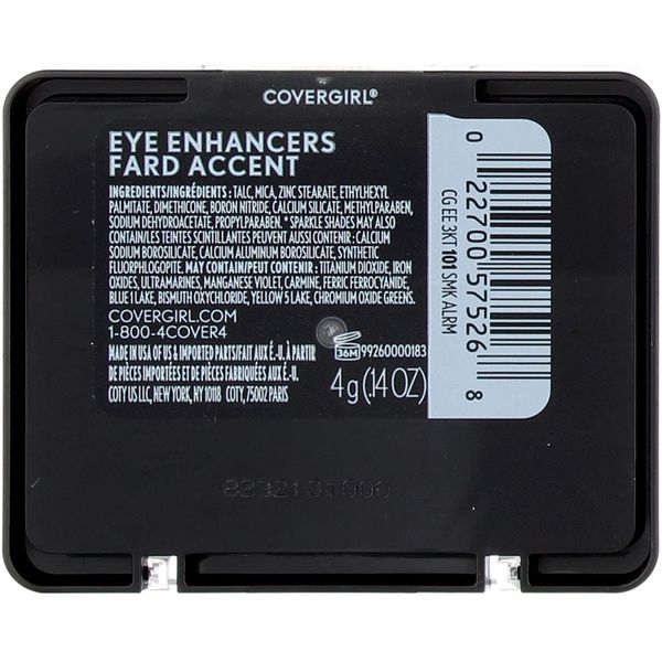 CoverGirl Eye Enhancers 3 Kit Eyeshadow Set, Smoke Alarm [101] 0.17 oz